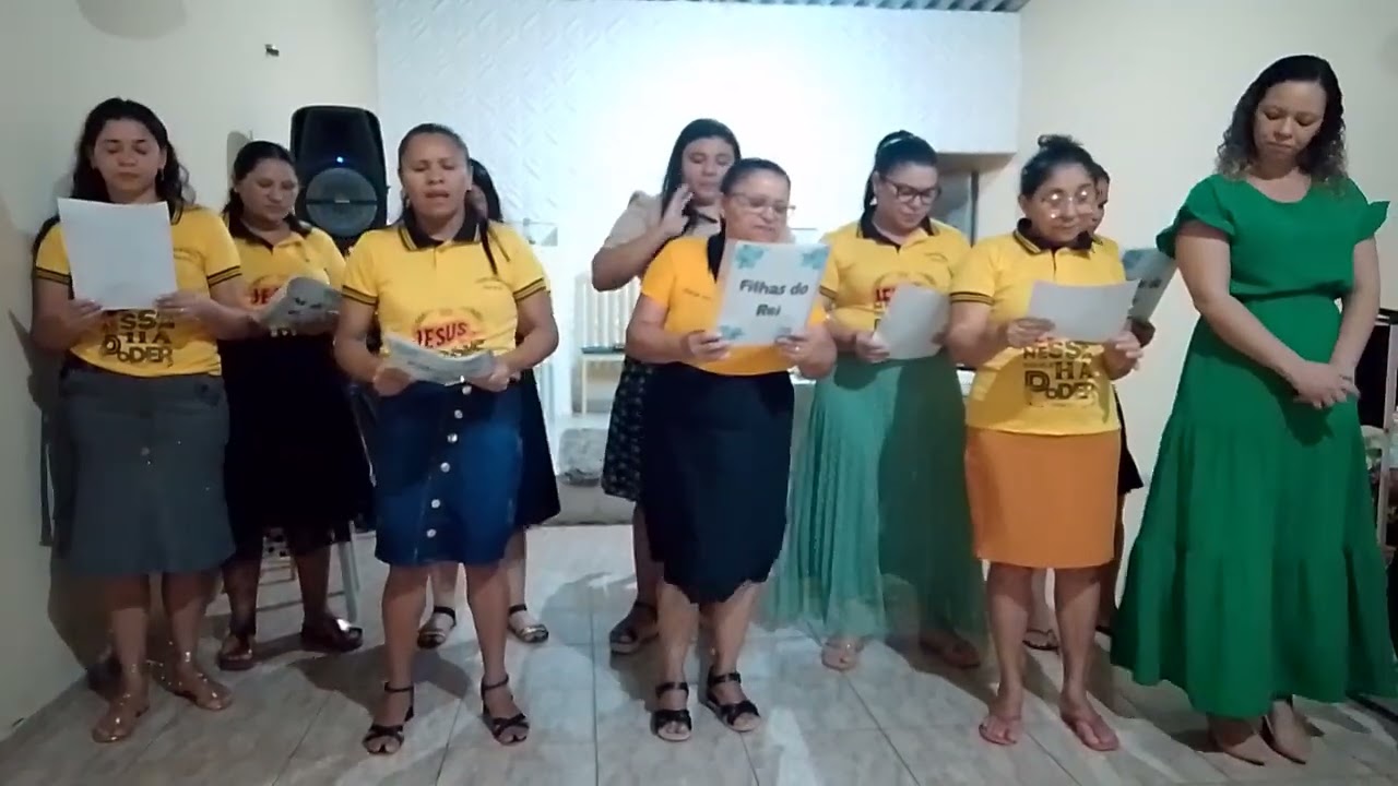 Culto celebração da Ceia- louvor Bem mais que tudo-conjunto de senhoras 