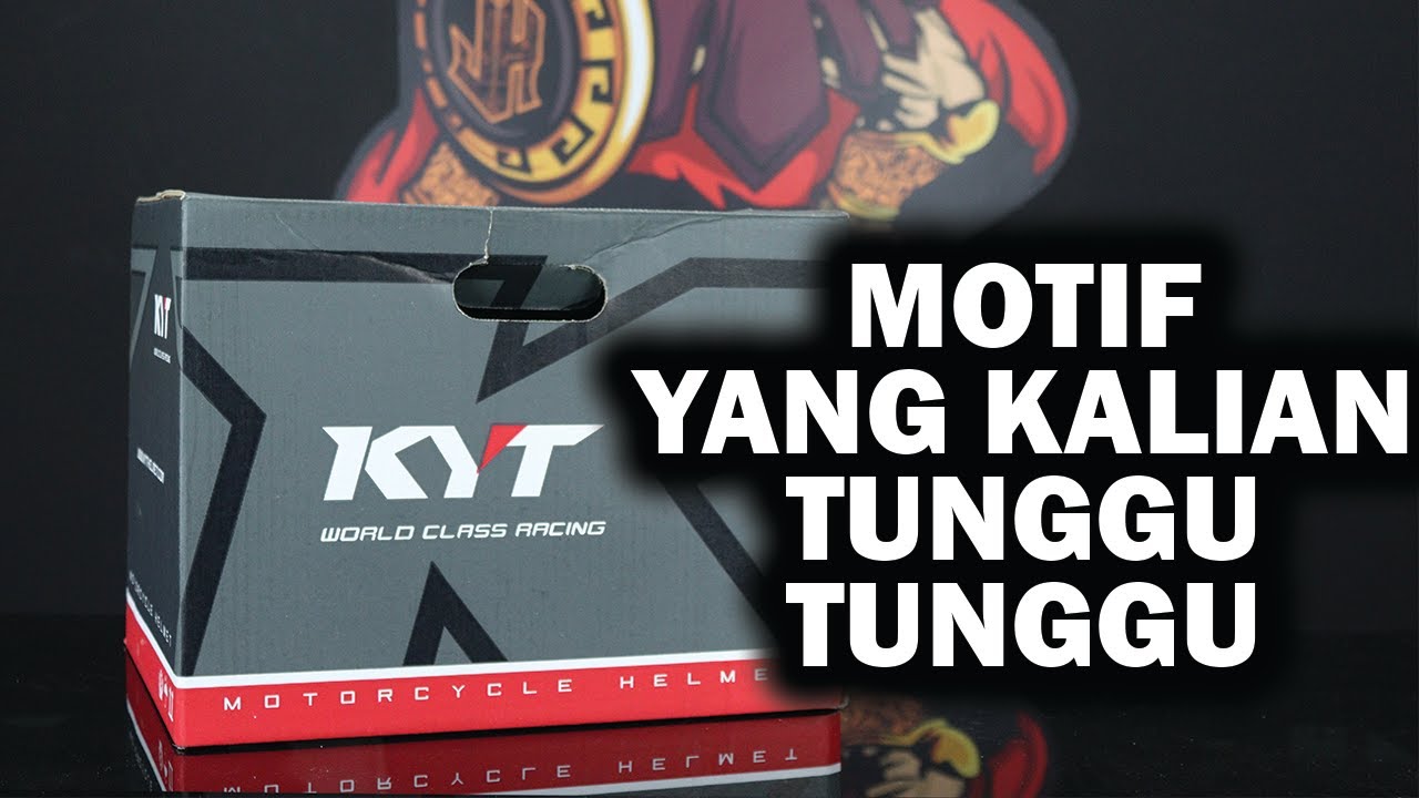 UNBOXING : KYT TT COURSE MICHELE PIRRO | MOTIF YANG KALIAN TUNGGU-TUNGGU