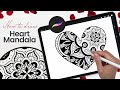 How To Draw A Heart Mandala • Procreate Tutorial • Valentine's Day Art