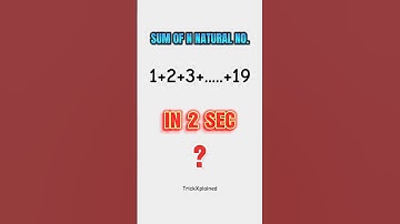 Sum Of Natural No. Trick #ssc #shorts #mathstricks #shortsfeed