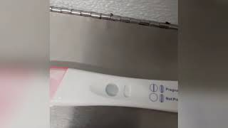 Live pregnancy test in CVS bathroom