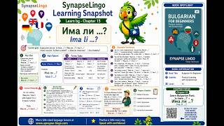 bg learn A1 Book 1 Ch.15: Is there...? | basic question pattern