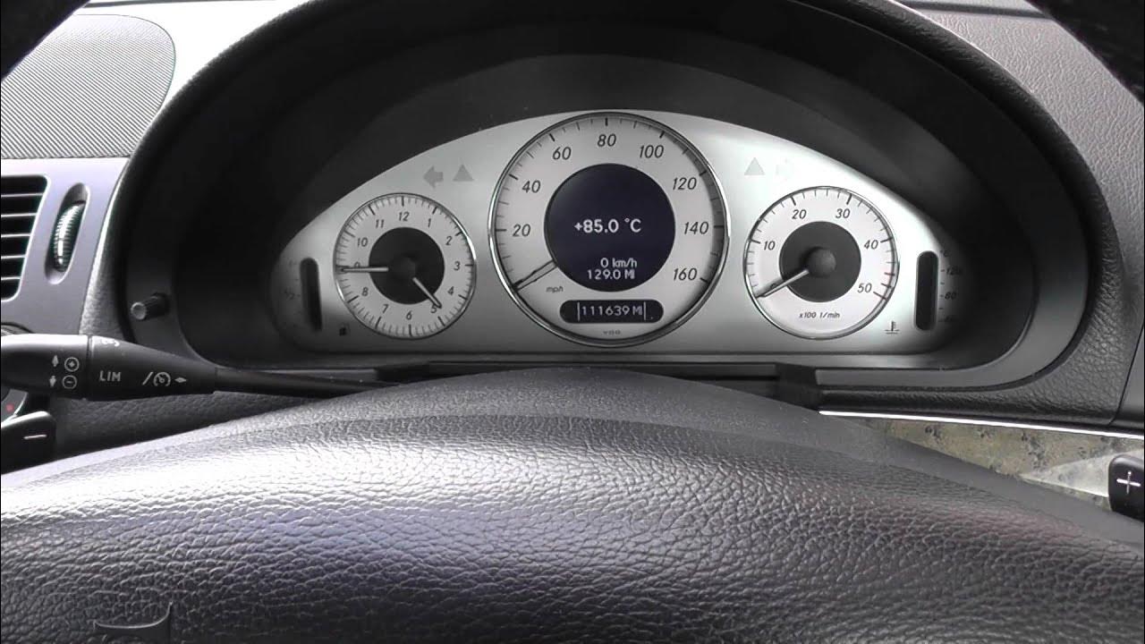 Faulty Temperature Sensor Problem Mercedes Benz - YouTube
