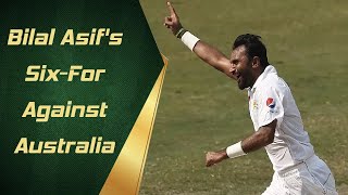 Bilal Asif's Six-For Against Australia | Pakistan vs Australia | 1st Test at Dubai | PCB