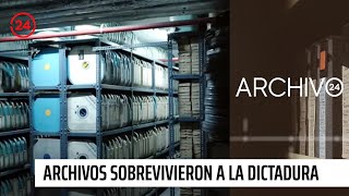 Archivo 24 Los Archivos De Tvn Que Sobrevivieron A La Dictadura  24 Horas Tvn Chile