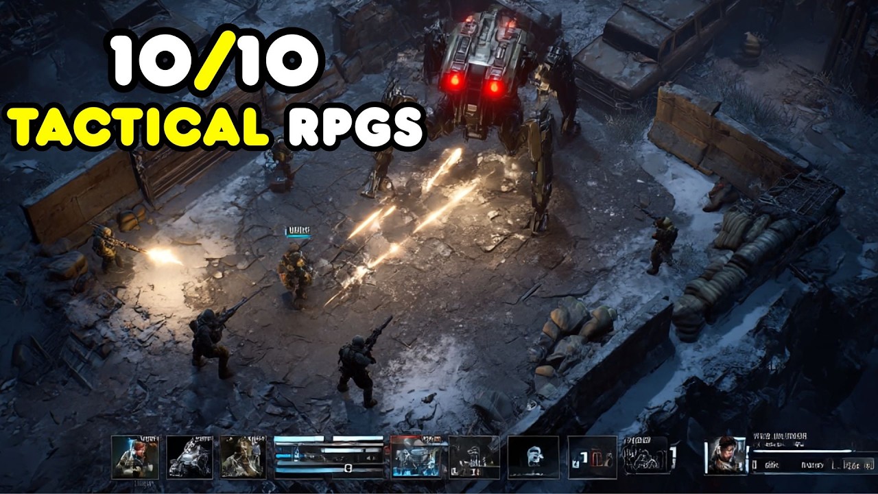 10 Amazing TACTICAL RPGs You Need to Play in 2025