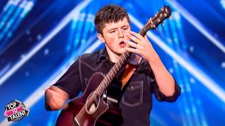 Alaskan Teen MURDERS His Guitar In SHOCKING Audition! | AGT 2025