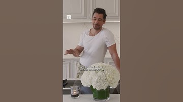 David Gandy’s Kitchen Island Took 20 Designs #interiordesign