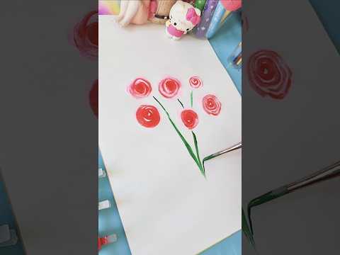 Simple flower drawing