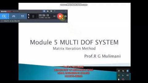 matrix iteration method part 3/3