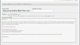 how to post your links using craigslist