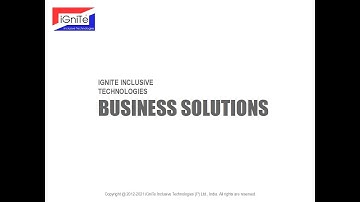 iGniTe Solutions Introduction