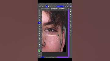 Remove Spot From Face | Remove Tattoos With Patch Tool | Remove Tattoos Quickly #shorts #photoshop