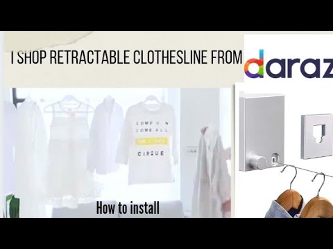 JAPANESE Clothesline 4.2 M INDOOR  || Easy Laundry || How To Install || Bubble Wrap~by Marilyn