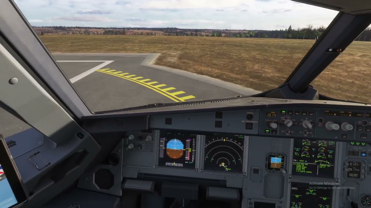 Departure EGGW London Luton --- I GO-PRO / MSFS 2024 REALISM I