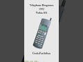 TelePhone Ringtone Evolution Nokia 101 1992 Geeks Parthiban 