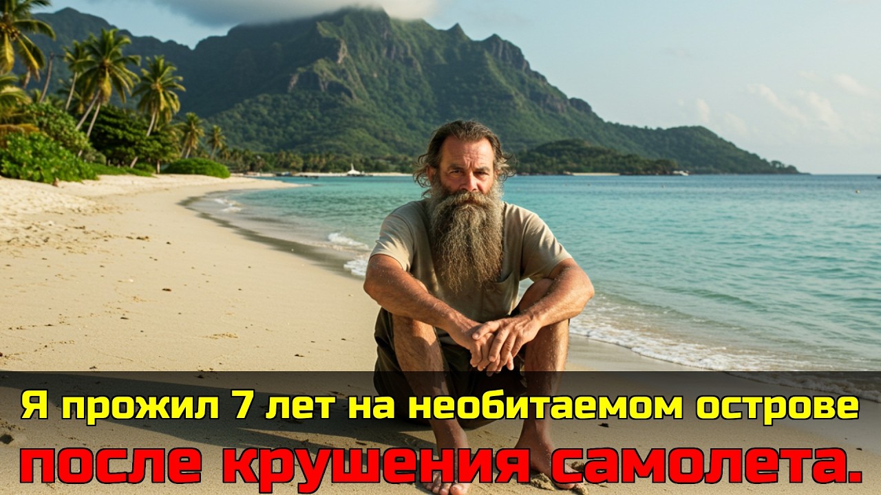 САМОЛЁТ УПАЛ В ОКЕАН — Я ОЧНУЛСЯ НА ОСТРОВЕ. 2555 ДНЕЙ Я ПРОЖИЛ НА НЕОБИТАЕМОМ ОСТРОВЕ