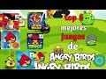 top 5 mejores juegos de angry birds