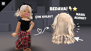 Çok Kolay Roblox Yeni̇ Bedava Saç Nasil Alinir?