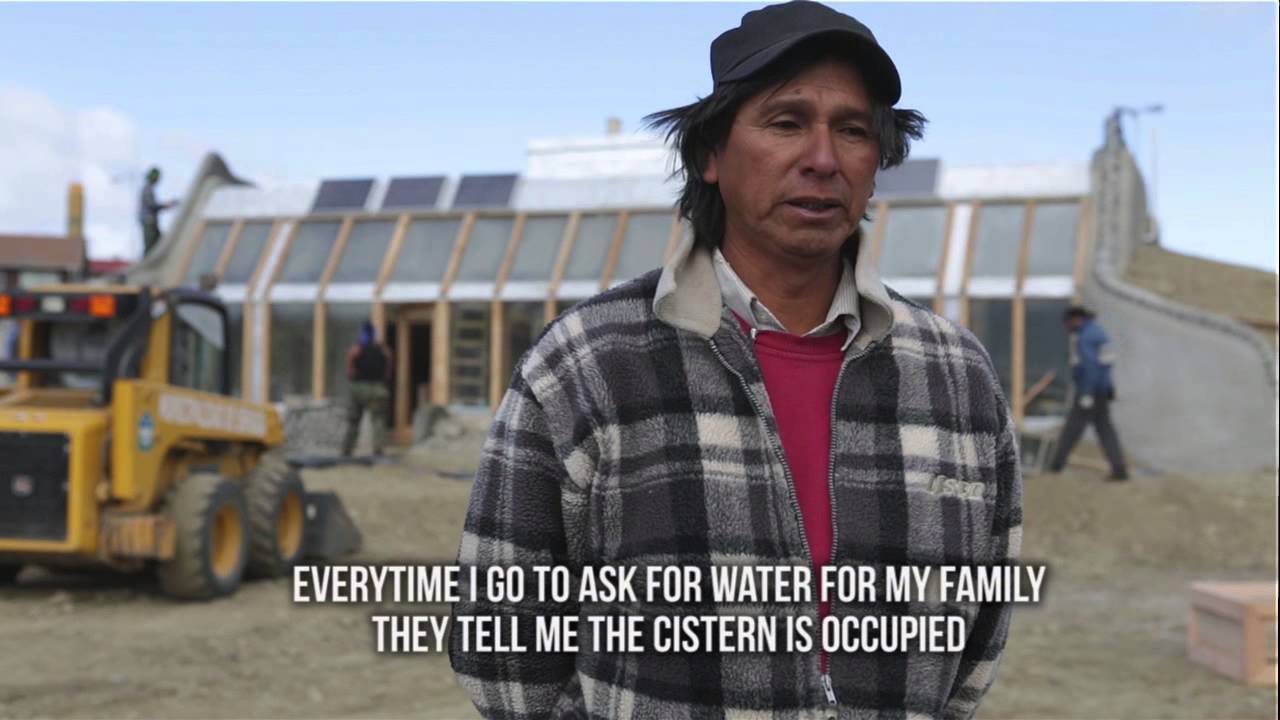 QOM Community Earthship Cistern Video