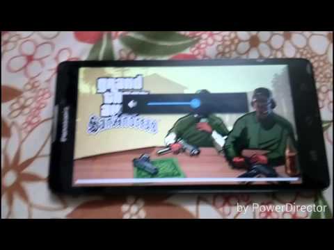 Gta San Andreas in Panasonic p55