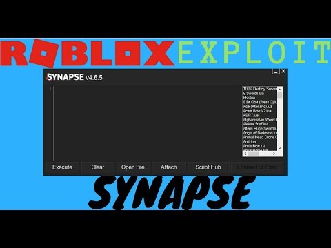 Synapse V4 6 5 Nao Funciona Full Lua Executor Lista De Varios Scripts E Muito Mais Youtube - synapse v4.6.6 roblox download
