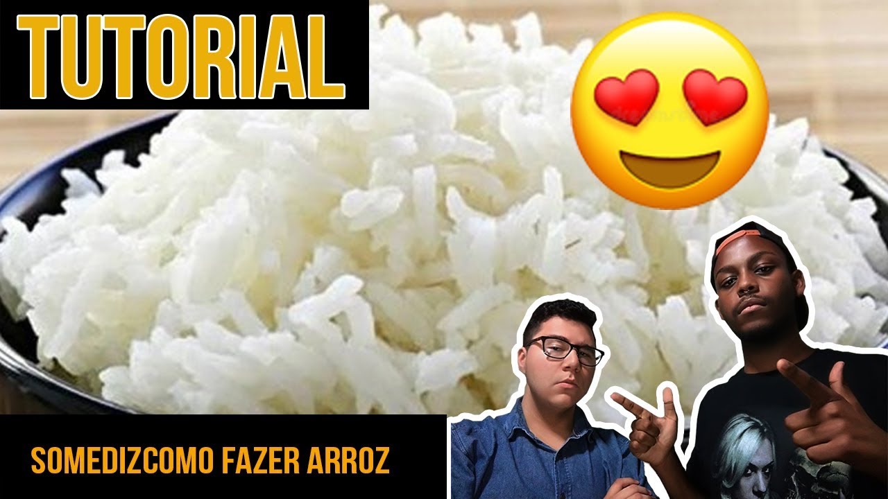 COMO FAZER ARROZ TUTORIAL YouTube