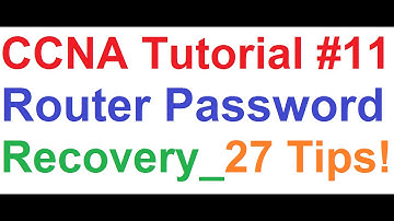 CCNA 11_Cisco Router Password Recovery,Password Hack or Reset_27 Topics Explained!