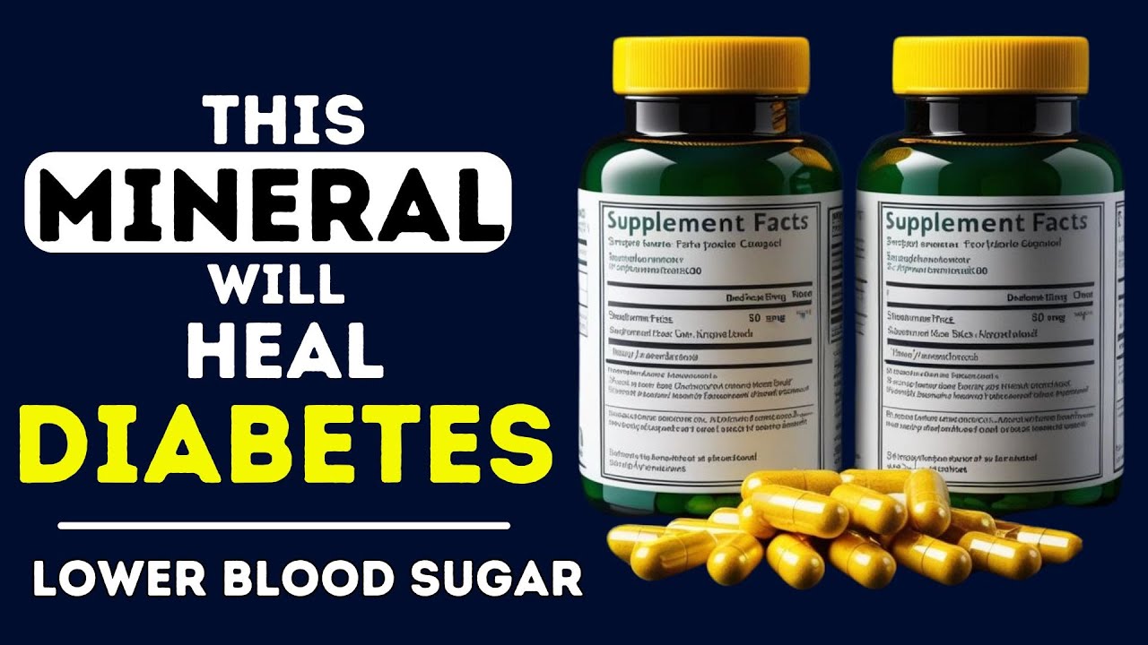 3 Must-Take Minerals That Naturally Lower Blood Sugar | Heal Diabetes| Health Tips | 