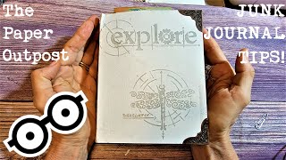 Tons of Junk Journal Tips & Tricks from an Old Junk Journal! #2 So Easy! So Fun! The Paper Outpost!
