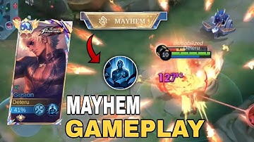 GUSION IN MAYHEM MODE IS UNSTOPPABLE🔥🔥 (satisfying combo)