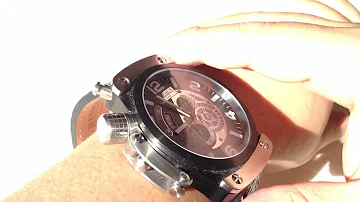 Huge German 51mm Rebosus 002RS Chronograph Watch