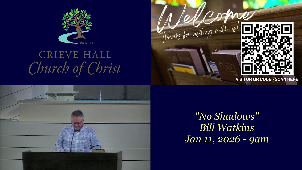 "No Shadows" - Bill Watkins - Jan 11, 2026 - 9am