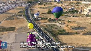 Turkiye s hot air balloon festival captivates Chinese tourists
