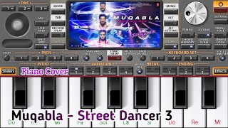 Muqabla - Street Dancer 3D | Mobile Piano Cover On ORG 2020 | By Sahil Audio