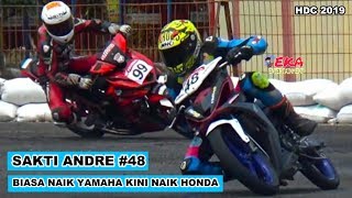 Joki Yang Terbiasa Naik Yamaha Ikutan Omr Honda Rider Asal Jawa Timur Sakti Andre