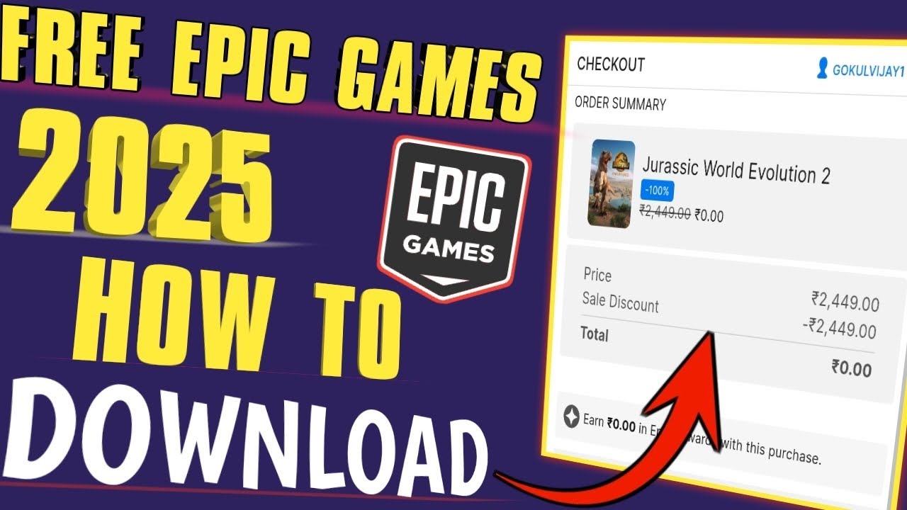 How to Download Epic Games🎮 2025 || New Mystery Game in Tamil || 2025 ...