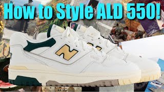 How to Style New Balance 550 Aime Leon Dore!