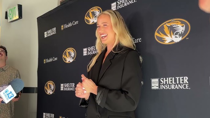 Sophie Cunningham Addresses Media at 2025 Mizzou Hall of Fame Induction Ceremony - YouTube