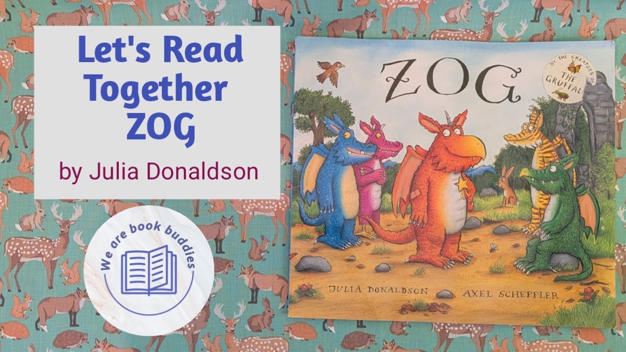 712 Zog　音声絵本 Let's read together Zog. A children's book by Julia Donaldson and