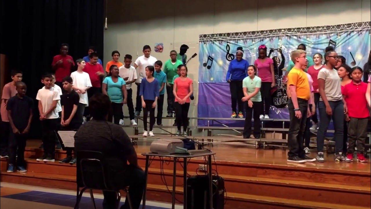 Bleyl Middle School 6th Grade Choir Surfin' U.S.A YouTube