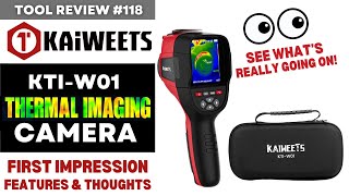Kaiweets THERMAL Imaging Camera - See What You've Been Missing KTI-W01 #tools #kaiweets #thermal