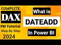 Time Intelligence DAX | What is DATEADD Function? | Power BI 2024