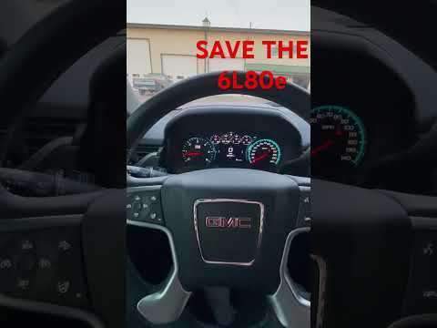 Save Your 2007-2018 GM Truck Transmission! Equipped With The 6L80e #tipsandtricks #mechanic #cars