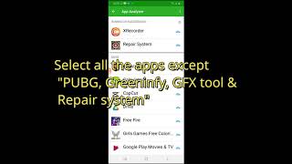 Setting up Greenify app - PUBG mobile lag fix screenshot 1