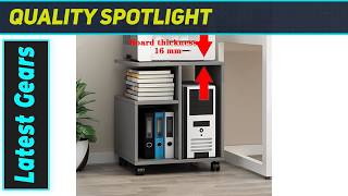 This Computer Tower Stand Printer Table Is The Best Office Organization Hack