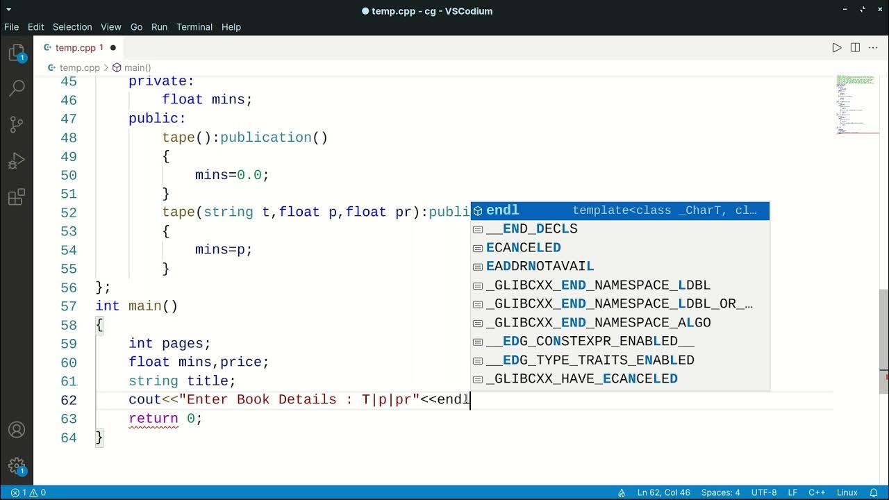 SPPU OOP Practical Group A4 Inheritance+Exceptions YouTube