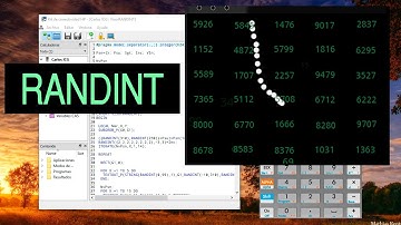 HP Prime - Programación | Animación con RANDINT
