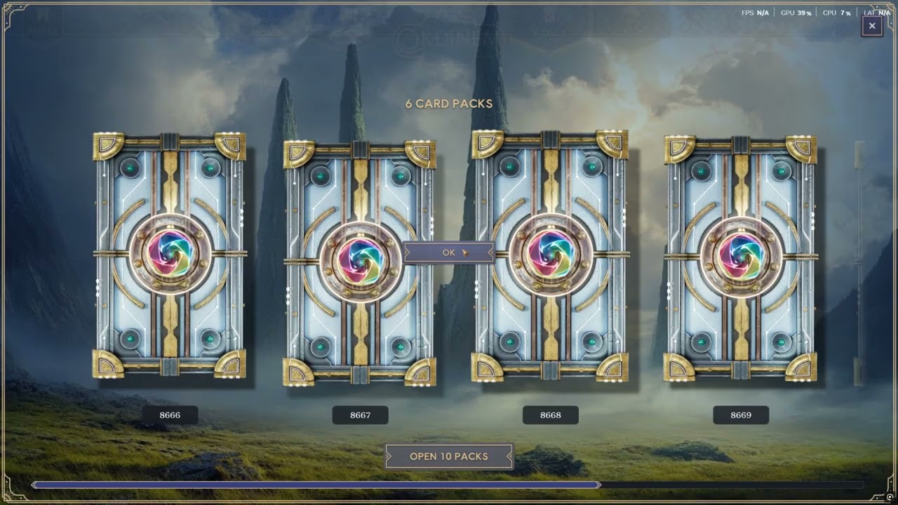 OPENING 10 ORDINEM PACKS! 🃏 + Chance Win HUGE 3ULL Rewards! 🏆