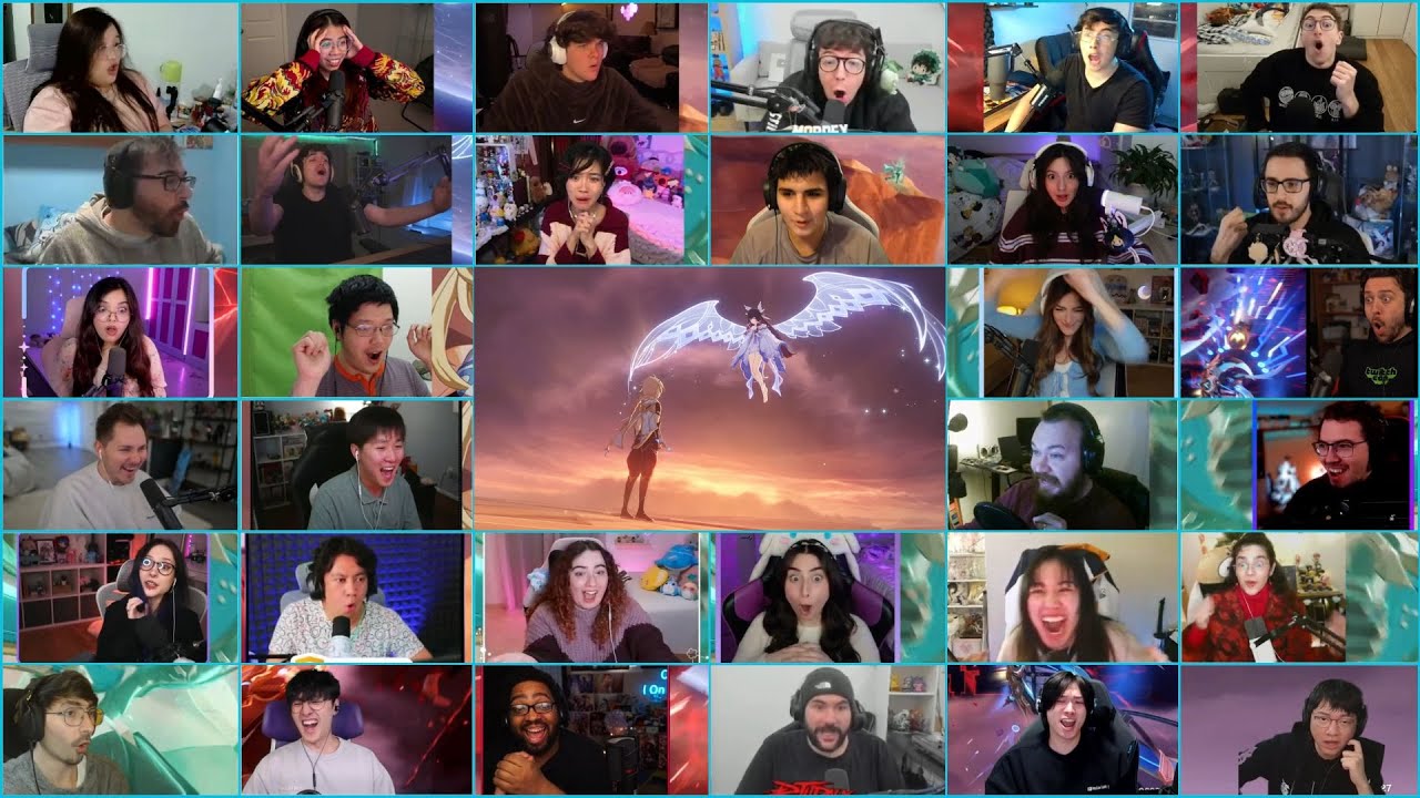 Columbina Comeback (Cutscene) | Genshin Impact 6.3 Luna IV Reaction Mashup | (JP)